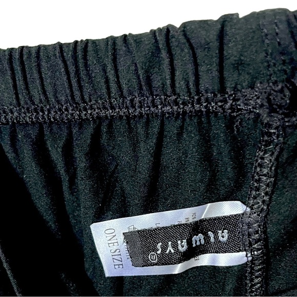 Always Basic Capri Leggings One Size Black - Picture 3 of 3